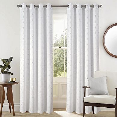 Add Elegance To Your Space With Gatsby Rubber Grommet Curtain Panel