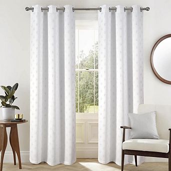 Add Elegance To Your Space With Gatsby Rubber Grommet Curtain Panel