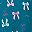 Deep Teal Bows