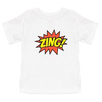 Comic Zing Youth Short Sleeve Graphic Tee