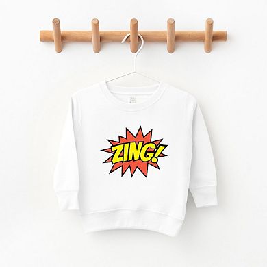 Comic Zing Toddler Graphic Sweatshirt