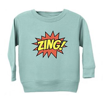 Comic Zing Toddler Graphic Sweatshirt