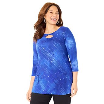 Catherines Women's Plus Size Starlight Top
