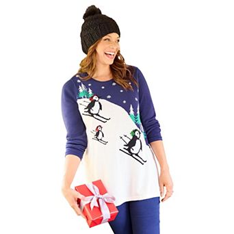 Catherines Women's Plus Size Cozy Whimsy Sweater