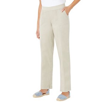 Catherines Women's Plus Size Stretch Knit Waist Cargo Pant