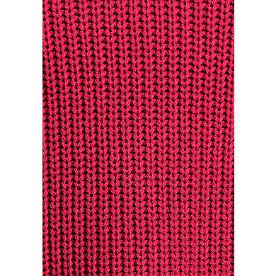 Woman Within Plus Size V-Neck Shaker A-Line Sweater