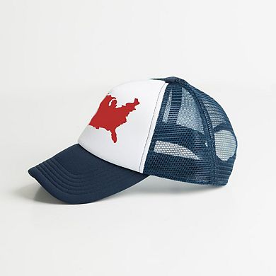 The Juniper Shop Usa Heart Outline Youth Foam Trucker Hat