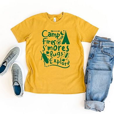 Camp Fire S'mores Youth Short Sleeve Graphic Tee