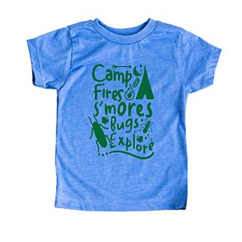 Camp Fire S'mores Youth Short Sleeve Graphic Tee