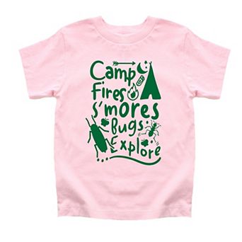 Camp Fire S'mores Youth Short Sleeve Graphic Tee