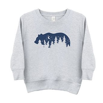 Bear Trees Toddler Graphic Sweatshirt
