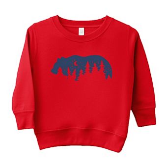 Bear Trees Toddler Graphic Sweatshirt