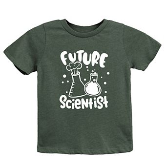Future Scientist Toddler Short Sleeve Graphic Tee