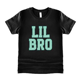 Lil Bro Distressed Youth Short Sleeve Graphic Tee