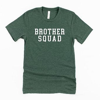 Brother Squad Toddler Short Sleeve Graphic Tee