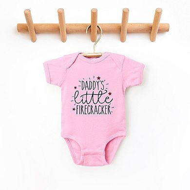 Daddy's Little Firecracker Baby Bodysuit