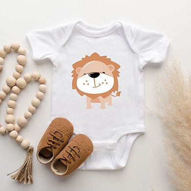 Lion Colorful Baby Bodysuit
