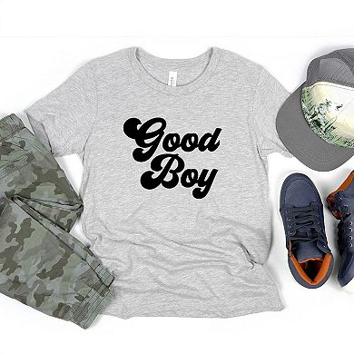 Good Boy Retro Toddler Short Sleeve Graphic Tee