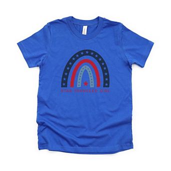 Star Spangled Girl Youth Short Sleeve Graphic Tee