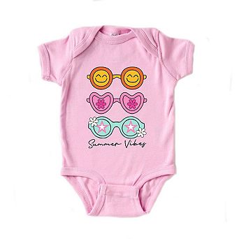 Sunnies Summer Vibes Baby Bodysuit