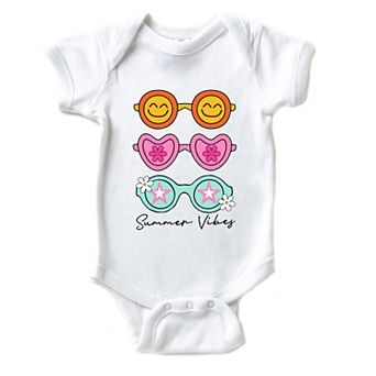 Sunnies Summer Vibes Baby Bodysuit