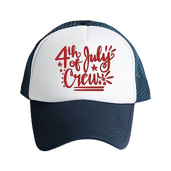 The Juniper Shop 4th Of July Crew Youth Foam Trucker Hat