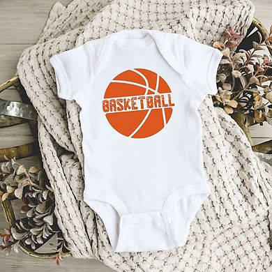 Basketball With Ball Baby Bodysuit
