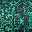 Green Etched Damask