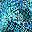 Teal Tie Dye Animal