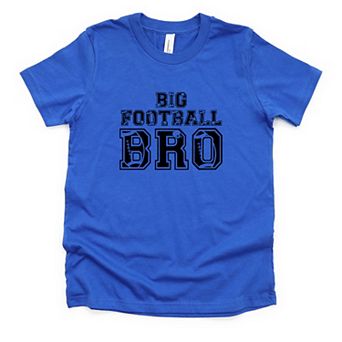 Big Football Bro Youth Short Sleeve Graphic Tee