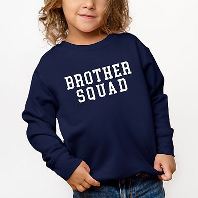 Brother Squad Toddler Graphic Sweatshirt