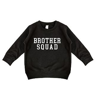 Brother Squad Toddler Graphic Sweatshirt