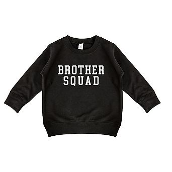 Brother Squad Toddler Graphic Sweatshirt