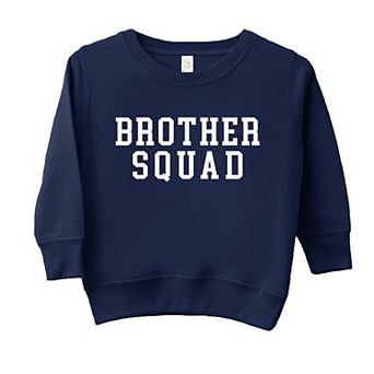 Brother Squad Toddler Graphic Sweatshirt