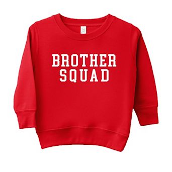 Brother Squad Toddler Graphic Sweatshirt
