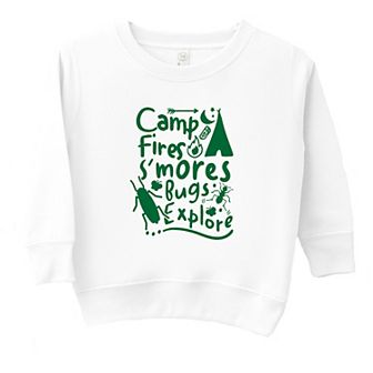 Camp Fire S'mores Toddler Graphic Sweatshirt
