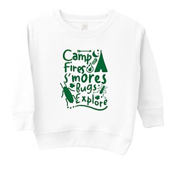 Camp Fire S'mores Toddler Graphic Sweatshirt
