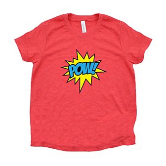 Comic Pow Toddler Short Sleeve Graphic Tee