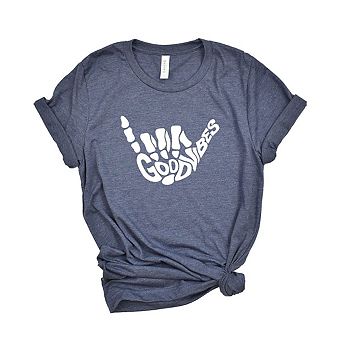 Good Vibes Skeleton Toddler Short Sleeve Graphic Tee