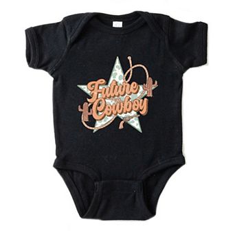 Future Cowboy Baby Bodysuit