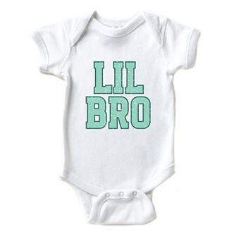 Lil Bro Distressed Baby Bodysuit