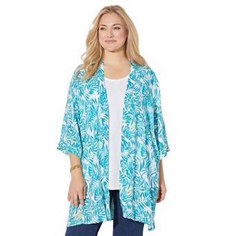 Catherines Women's Plus Size Alfresco Long wrap