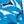 Vibrant Blue Abstract
