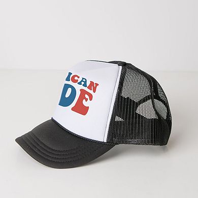 The Juniper Shop American Dude Youth Foam Trucker Hat