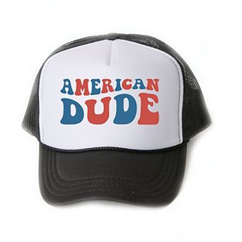 The Juniper Shop American Dude Youth Foam Trucker Hat