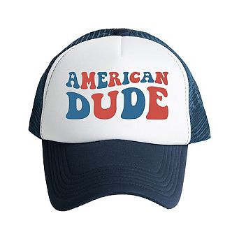 The Juniper Shop American Dude Youth Foam Trucker Hat