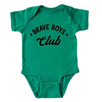 Brave Boys Club Stars Baby Bodysuit