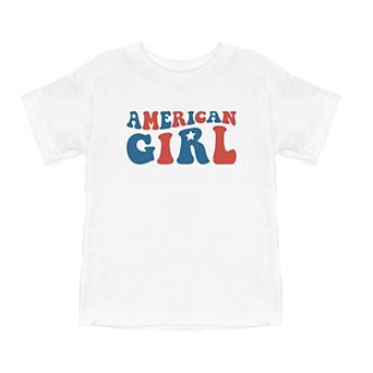 American Girl Stars Youth Short Sleeve Graphic Tee