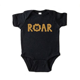 Roar Lion Baby Bodysuit