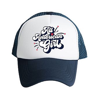 The Juniper Shop All American Girl Youth Foam Trucker Hat